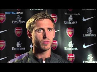 Nacho Monreal delighted with Arsenal move