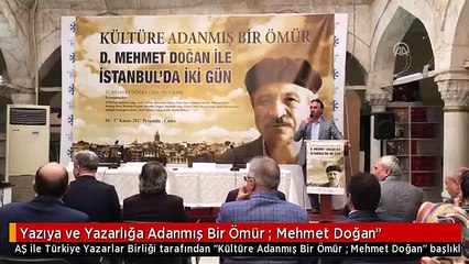 Yazıya ve Yazarlığa Adanmış Bir Ömür : Mehmet Doğan"