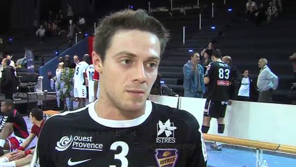 Inetrviews d'après match de Maxime DERBIER, Lilian DI SALVO et Chritophe MAZEL
