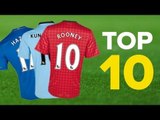 Top 10 Best Selling Football Shirts 2012