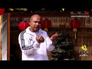 Wing Chun Chi Sao - (grab and kick to the leg) Lesson 26