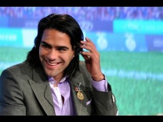 Falcao: 'I'm happy at Atletico Madrid'