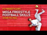 F2 Freestylers AMAZING football skills! | #OverToYou