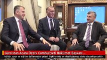 Gürcistan Acara Özerk Cumhuriyeti Hükümet Başkanı Pataradze, Vali Bektaş'ı Ziyaret Etti