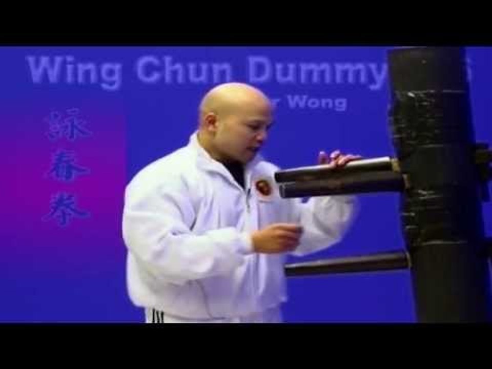wing chun dummy training wooden dummy - Lesson 8