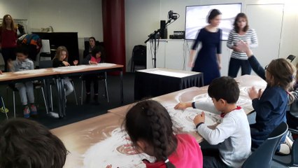 Atelier Dessins sur sable