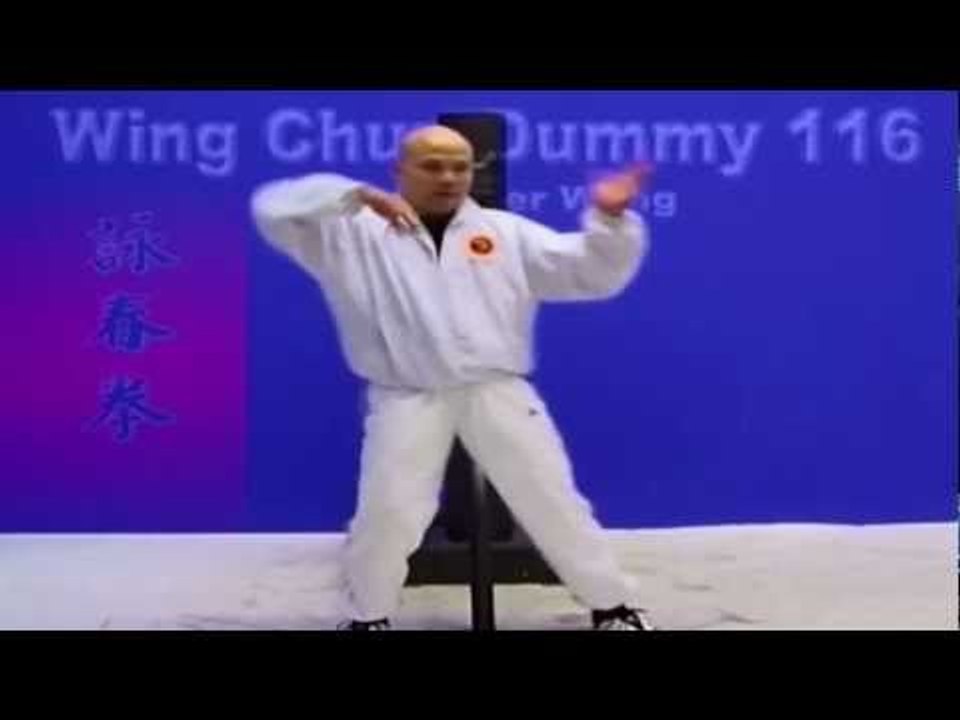 wing chun dummy training wooden dummy - Lesson 5