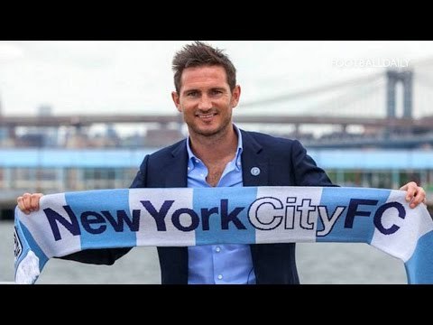 New York City FC unveil new signing Frank Lampard