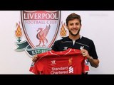 Liverpool unveil new £25m signing Adam Lallana