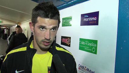 Réaction de Jean Mathieu Descamps après le nul face à Orléans