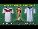 GERMANY v ARGENTINA | 2014 World Cup Final Brazil Preview