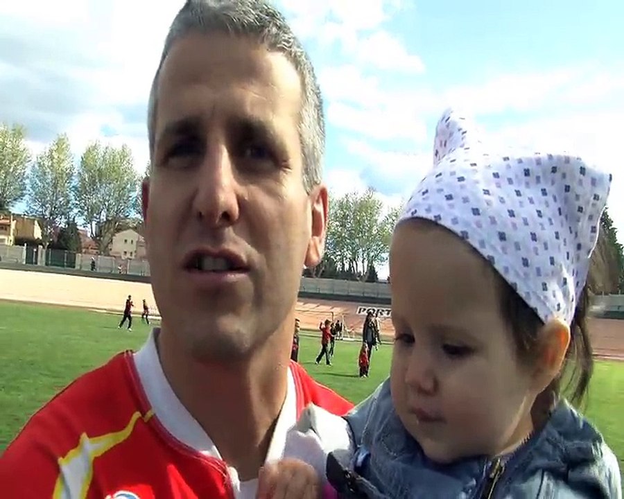 "Le plus beau souvenir aores 20 ans de carrière a Mgues/Port de Bouc" confie J-P Moreno