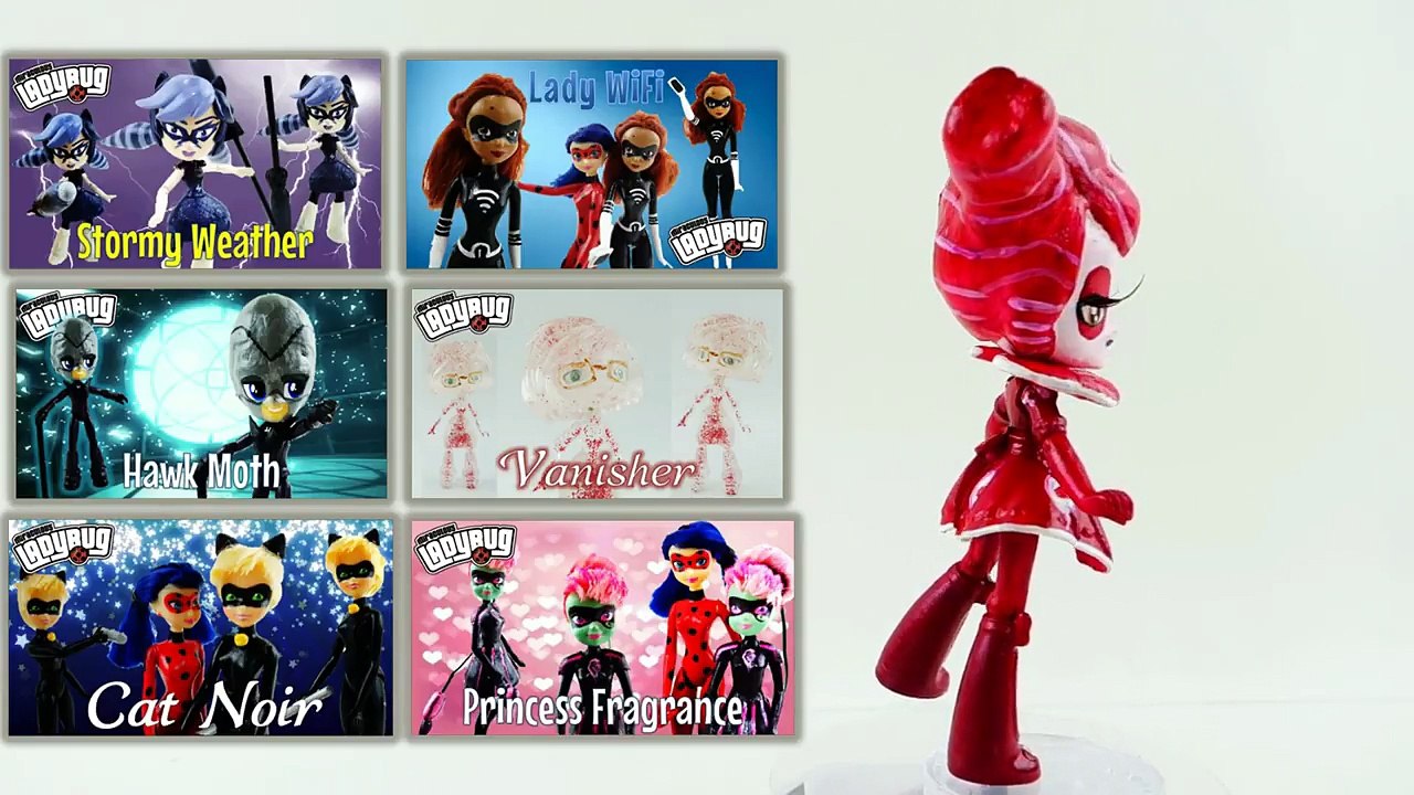 DIY Compilation - Miraculous Ladybug Toys Juleka Refletka Rose Princess Fragrance Dolls MLP Minis