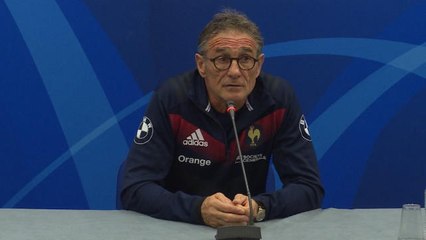 XV de France - Novès: "Cette équipe a le droit de se racheter"