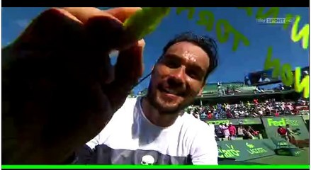Tennis - One to One with Fabio Fognini ITA