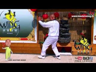 wing chun basics - How to do the basic stepping, lesson 9