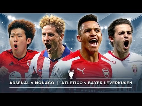 ARSENAL v MONACO, BAYER v ATLÉTICO | #FDW UEFA Champions League