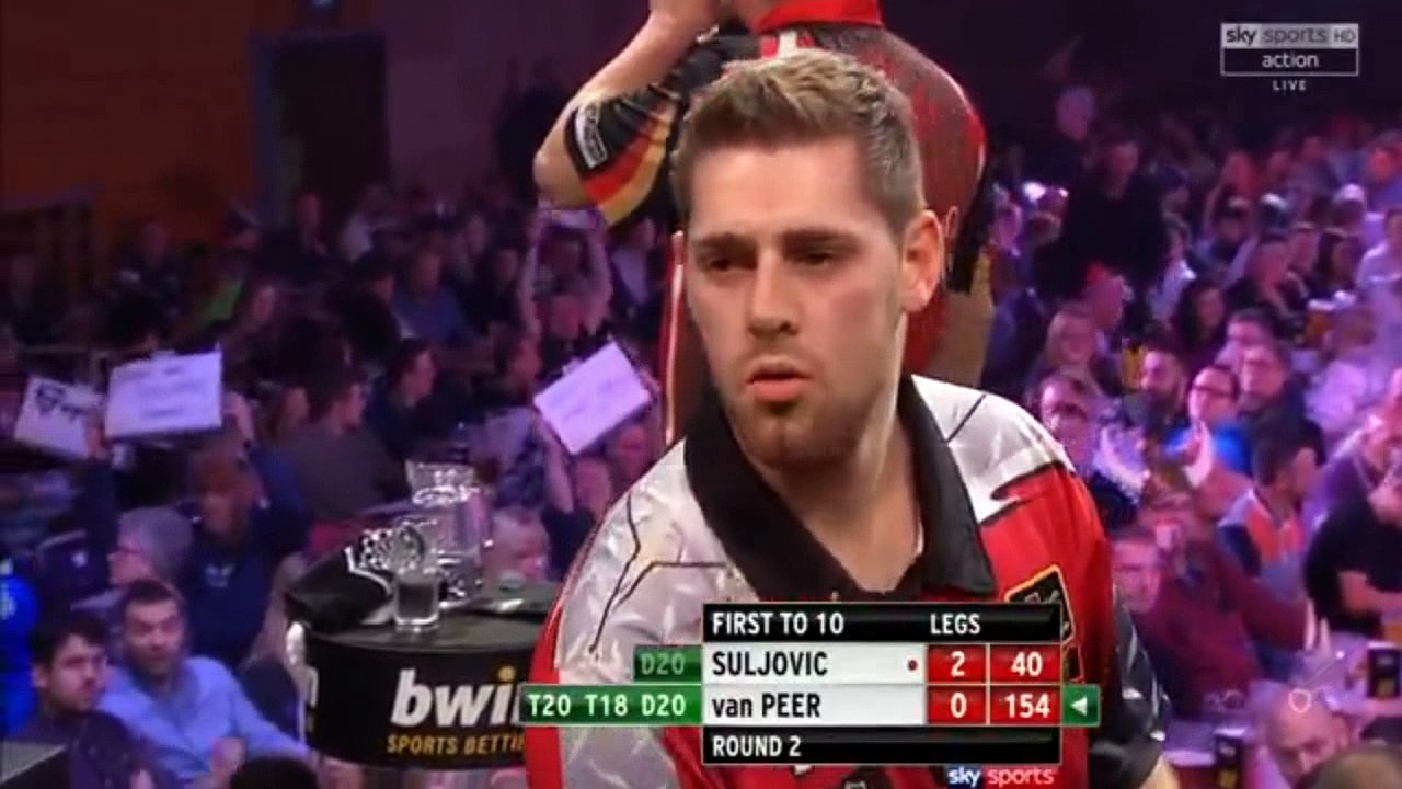 Grand Slam 2017 Last 16 - Suljovic v van Peer