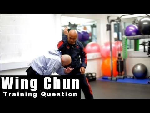Wing Chun training - wing chun how to use elbow drill Q18