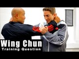 Wing Chun training - wing chun chi Sao for grabbling Q43