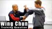 Wing Chun training - wing chun how to use lap sao. Q19