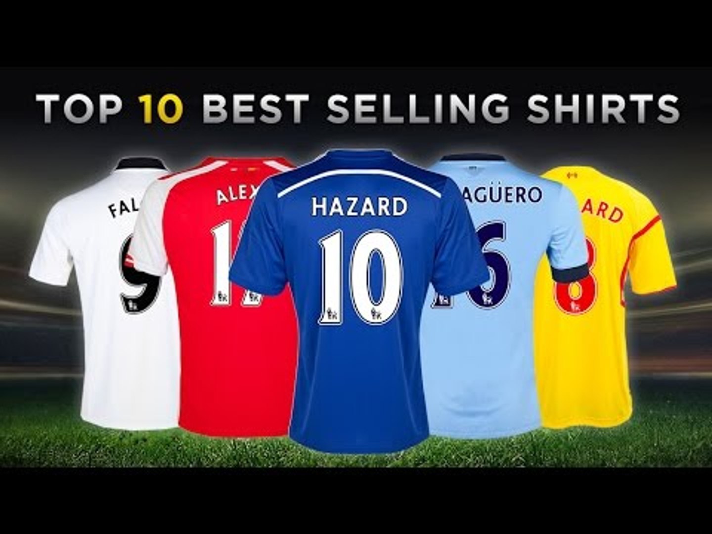 Top 10 Best Selling Premier League Shirts 2015 - video Dailymotion