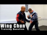 Wing Chun training - wing chun cover close range attack Q50