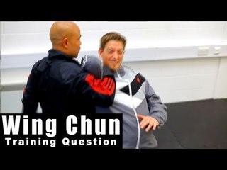 Wing Chun training - wing chun how to lock your opponent up Q54