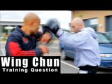 Wing Chun training questions - how you can deal with a boxers jab hook. Q37