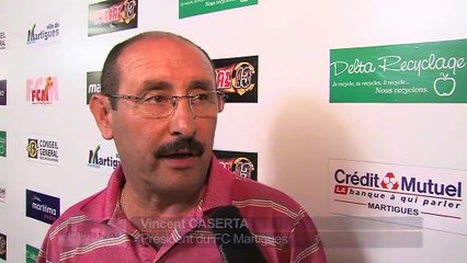 Les interviews d'après match Martigues/Albi