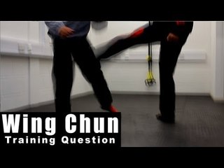Wing Chun training - wing chun how to use the kick Q74