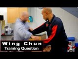 Wing Chun training - wing chun how to counter shoulder bump Q61