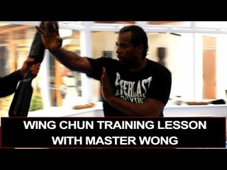 Wing Chun training - with Master Wong