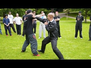 wing chun lesson in ipswich park Part 2