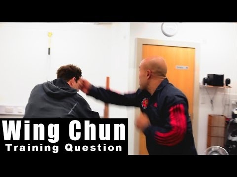 Wing Chun training - wing chun how to destroy the boxer continued Q36 - A