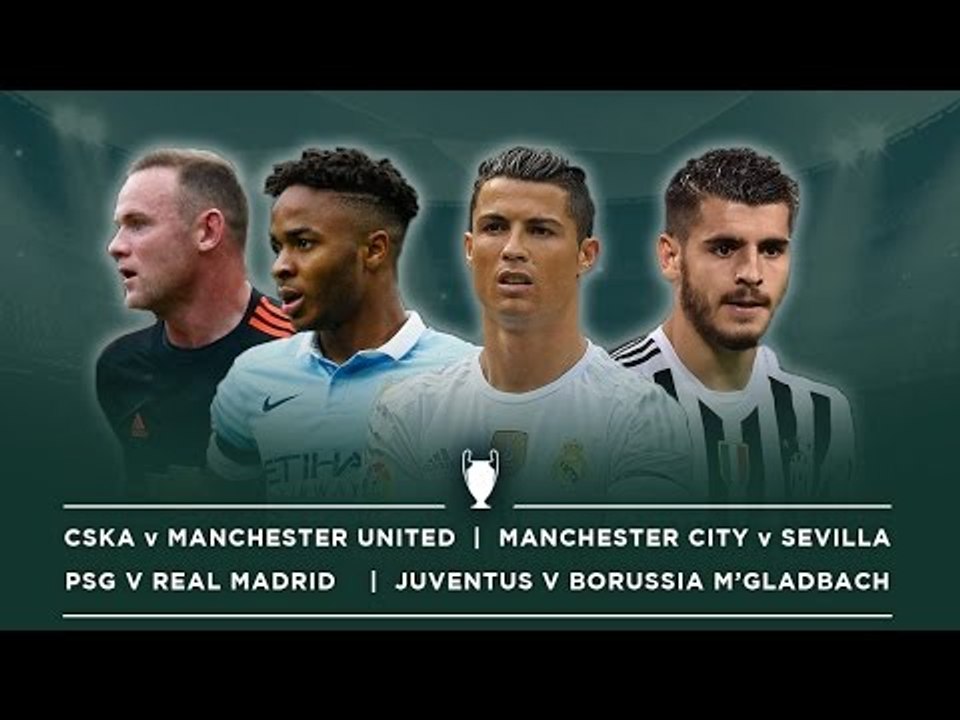 #FDW UCL Previews | Manchester United, City, Juventus, PSG, Real Madrid!
