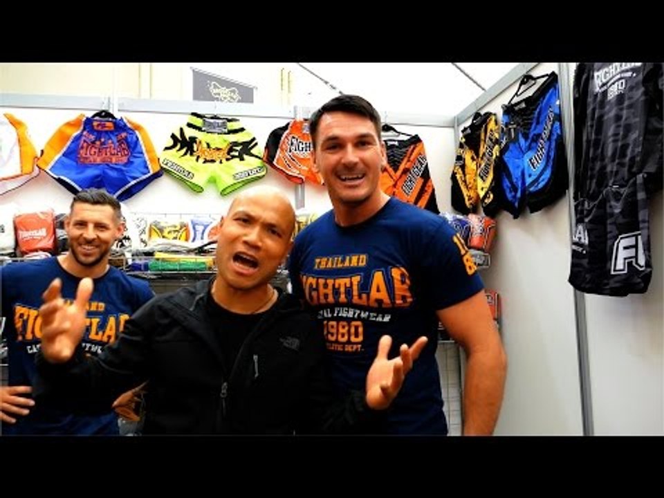 Master Wong visits Fight lab