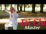 Tai Chi Chuan Master using taiji combat - Lesson 5 throw opponent