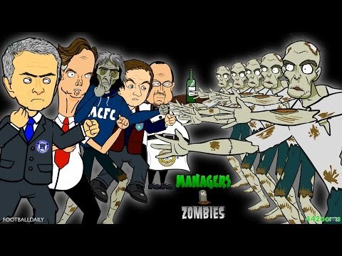 Football Managers vs Zombies! feat. Mourinho, van Gaal & Benitez.