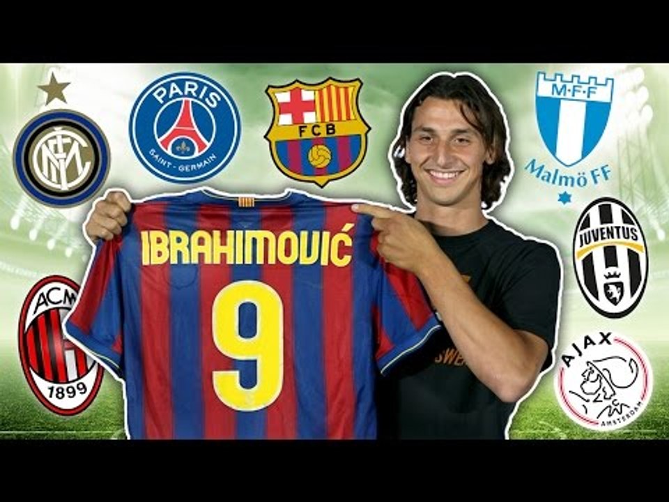 Top 10 Football Journeymen | Ibrahimović, Rivaldo & Eto'o!