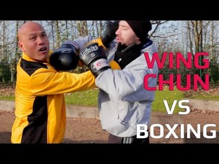 Wing Chun vs Boxing closing the gap for an attack