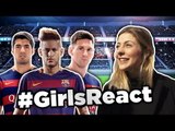 Messi, Suarez, Neymar: Kiss Marry Avoid | #GirlsReact