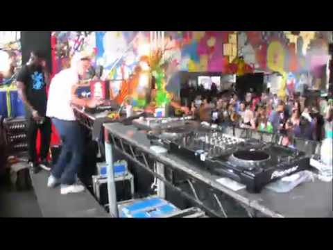 Melé b2b Lil Silva DJ Set live from RBMA x Major Lazer at Notting Hill Carnival 2012