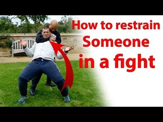 how to restrain someone in a fight - Wing Chun