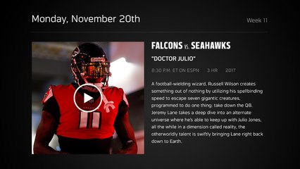 DDFP: Falcons at Seahawks Week 11 preview