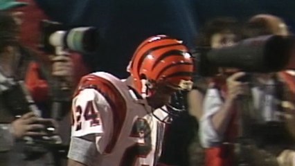 Lewis Billups drops INT in Super Bowl XXIII