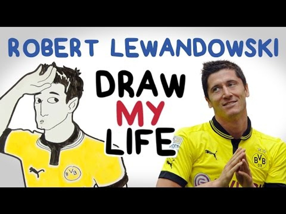 Robert Lewandowski | Draw My Life