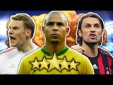 Greatest Ever Two Footed Footballers XI | Ronaldo, Neuer, Cazorla!