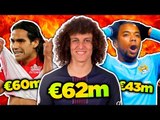 10 Craziest Transfer Fees in Football History! | Radamel Falcao, David Luiz & Robinho