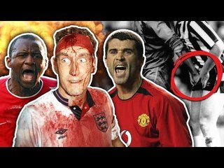 Craziest Hardmen In Football History XI | Keane, Vieira & Pepe
